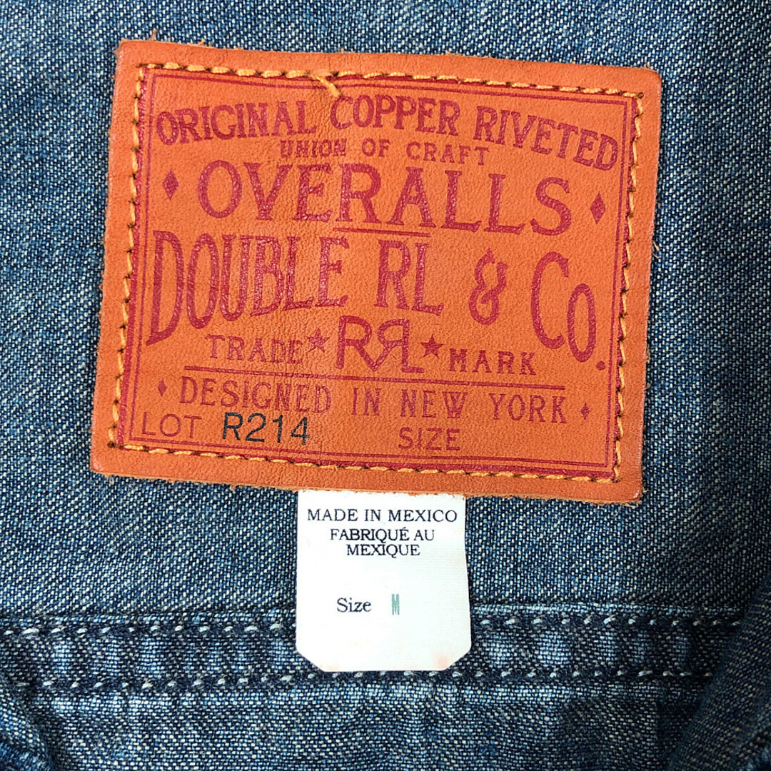 RRL - RRL ダブルアールエル デニム オールインワン ツナギ インディゴ