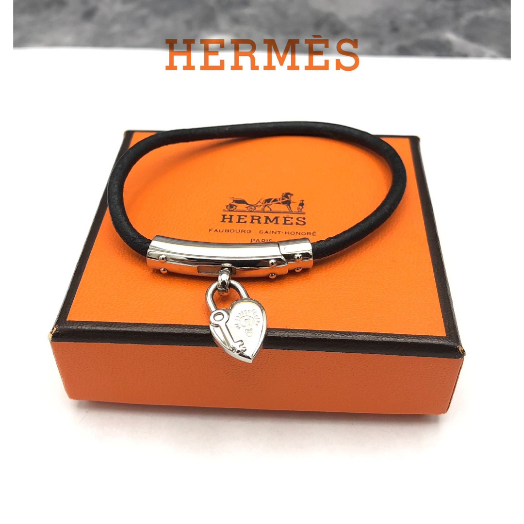 HERMES エルメス ハートカデナ ブレスレット