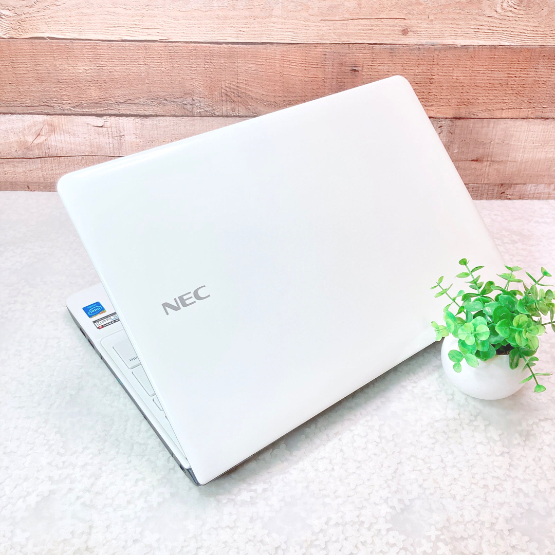 【超美品】NEC✨初心者✨ノートパソコン♥️SSD✨core i5✨Webカメラ