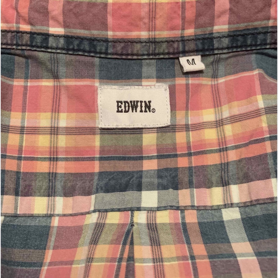 EDWIN(エドウィン)のEDWIN  チェックシャツ  アメカジ  未使用品 メンズのトップス(シャツ)の商品写真