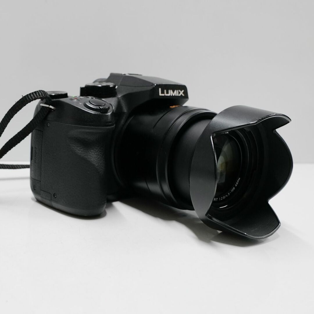 Panasonic(パナソニック)のPanasonic LUMIX DMC-FZ300 USED美品 デジタルカメラ 本体＋バッテリー F2.8 光学24倍ズーム 4K 完動品 中古 CP4023 スマホ/家電/カメラのカメラ(コンパクトデジタルカメラ)の商品写真