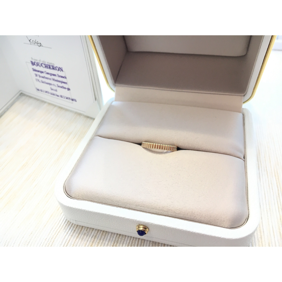 BOUCHERON - BOUCHERON ブシュロン キャトル グログラン リング