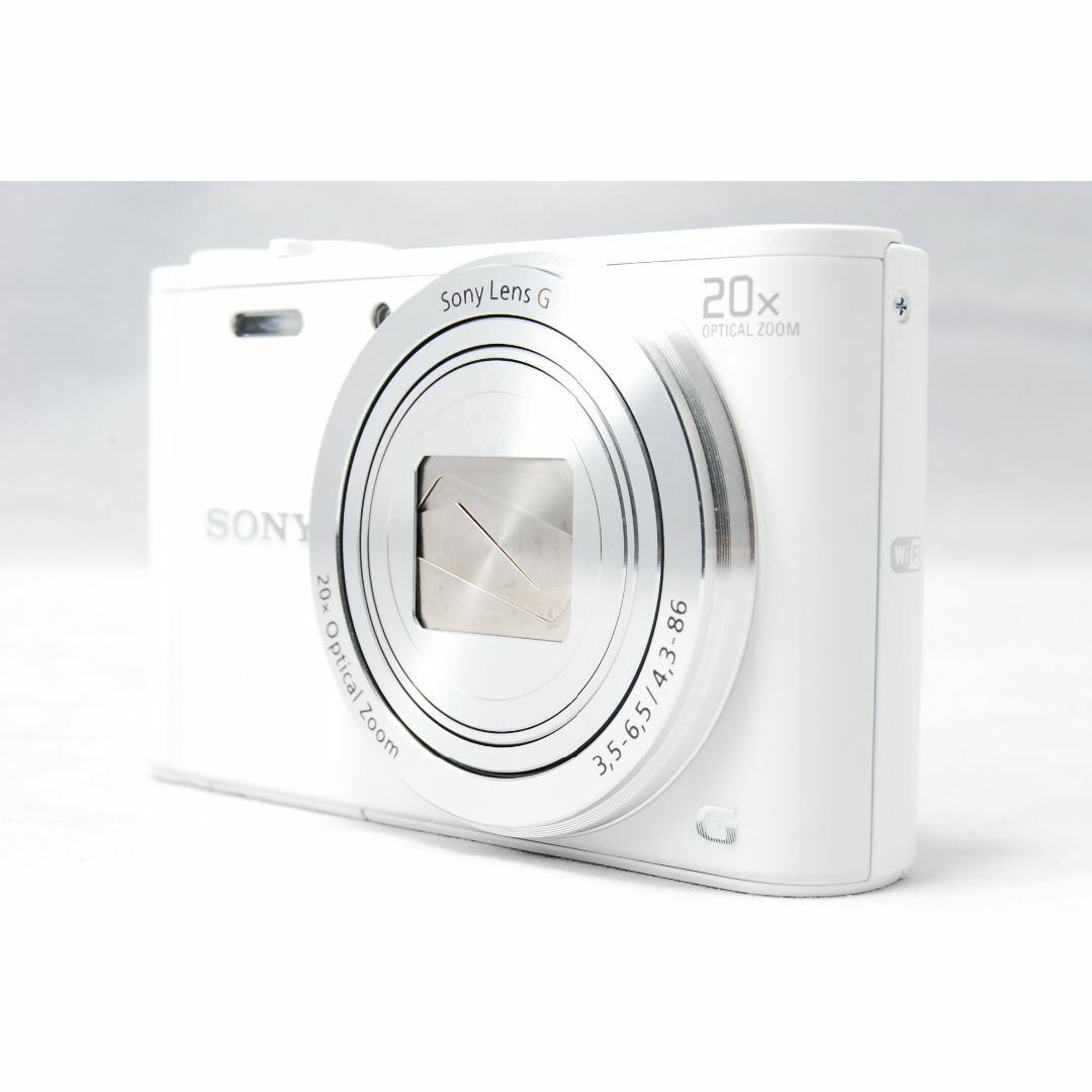 ソニー デジタルカメラ Cybershot WX350 ホワイト 美品 コンデジ
