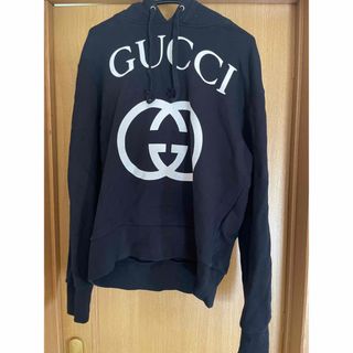 グッチ(Gucci)のGUCCIインターロッキングG フーデッドスウェットシャツ(パーカー)