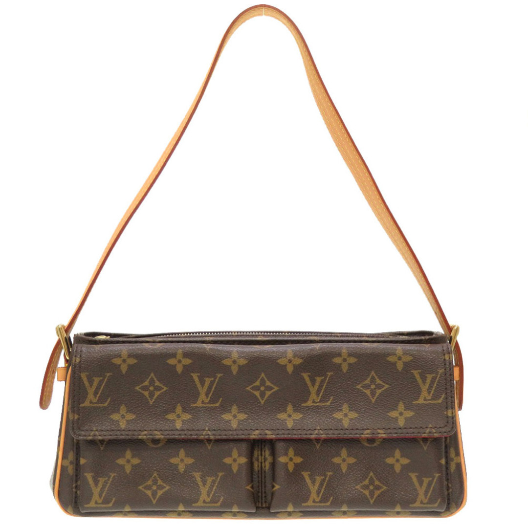 美品 ルイ ヴィトン モノグラム ヴィバシテMM M51164 ショルダーバッグ バッグ LV 0120  LOUIS VUITTON