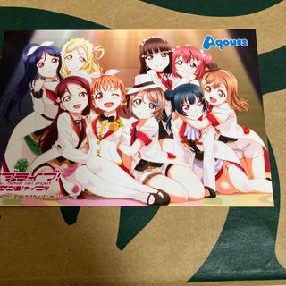 Aqours ブロマイド　ラブライブ  サンシャイン　セブンイレブン(キャラクターグッズ)