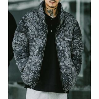 サブサエティ(Subciety)の【BLACK】PATTERNED PADDED JKT(その他)