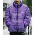 【PURPLE】PATTERNED PADDED JKT