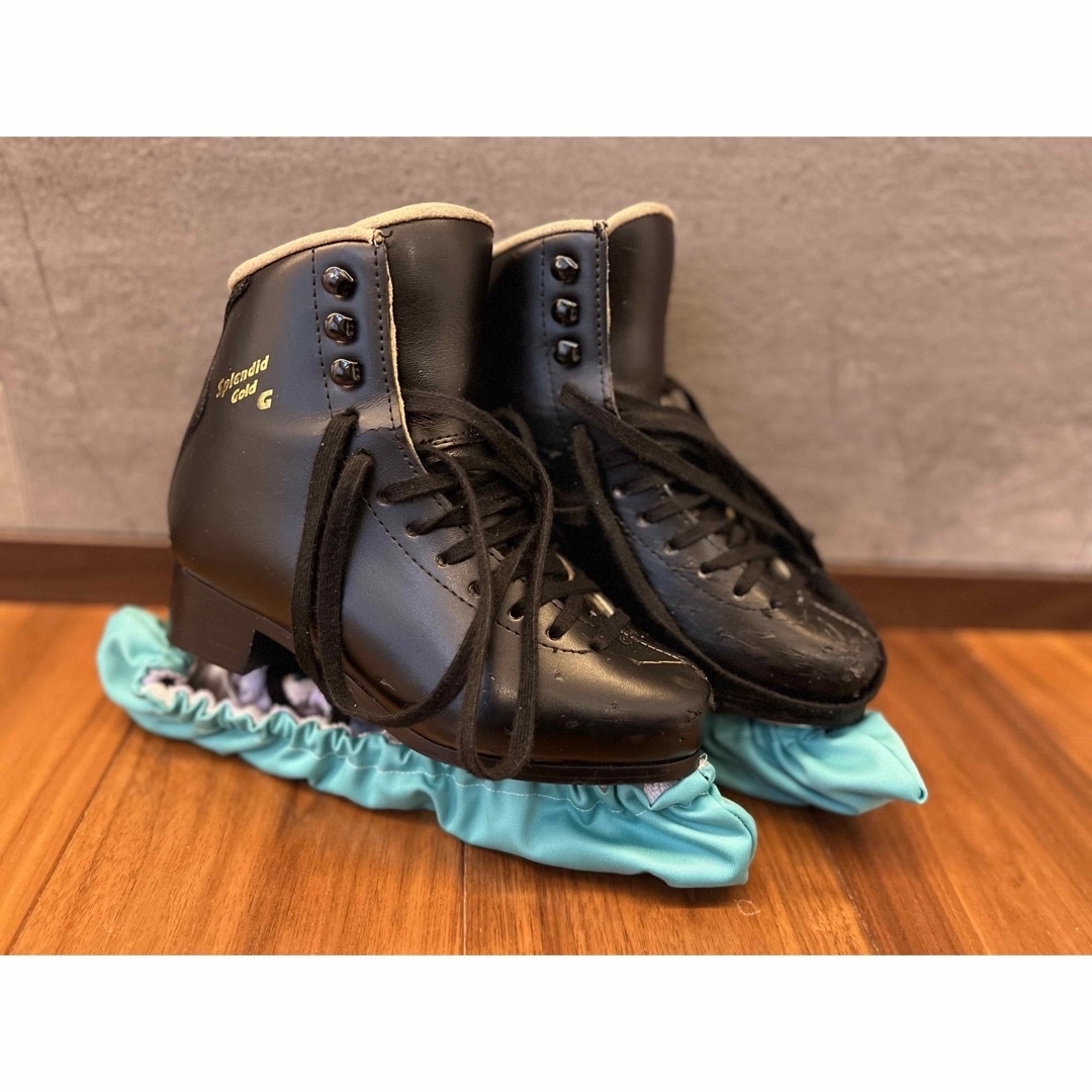 フィギュア スケート シューズ GRAF splendide 靴 黒 22cm