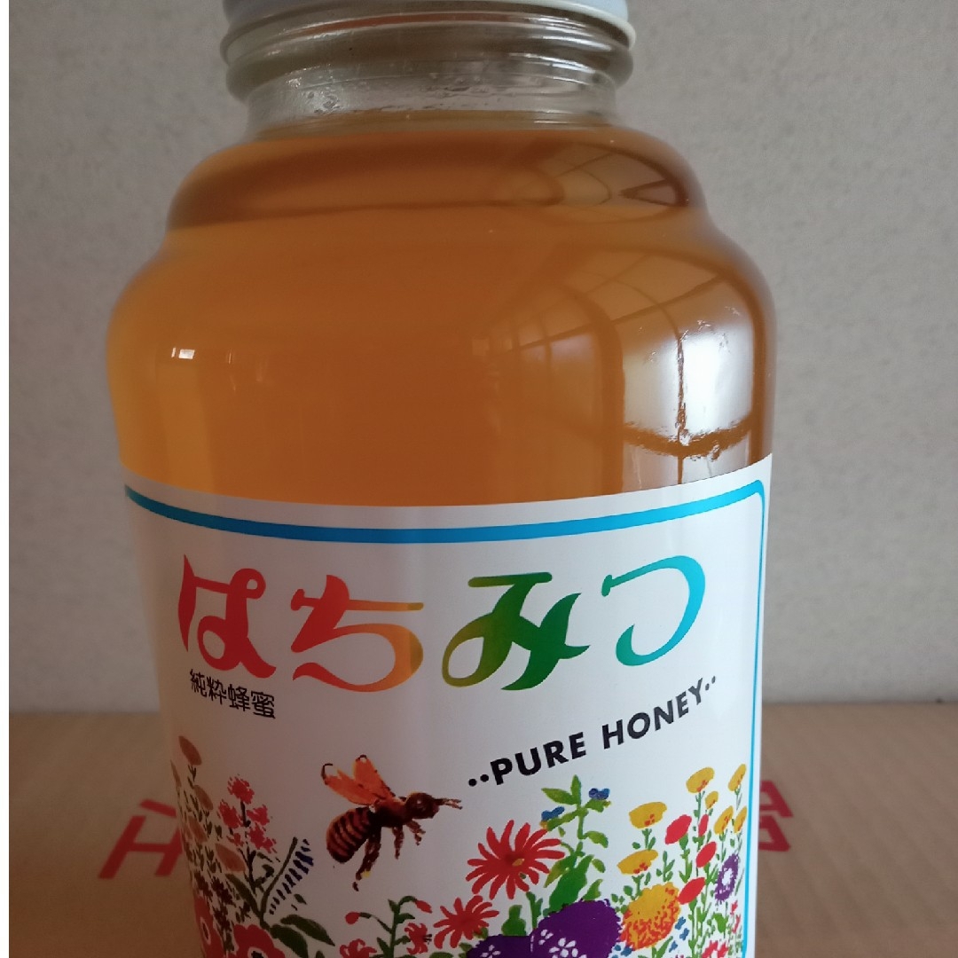 食品/飲料/酒国産百花蜂蜜2400g