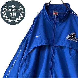 ナイキ(NIKE)の【NIKE】ナイキ ウインドブレーカー カレッジロゴ ミニスウッシュ MONKS(ナイロンジャケット)