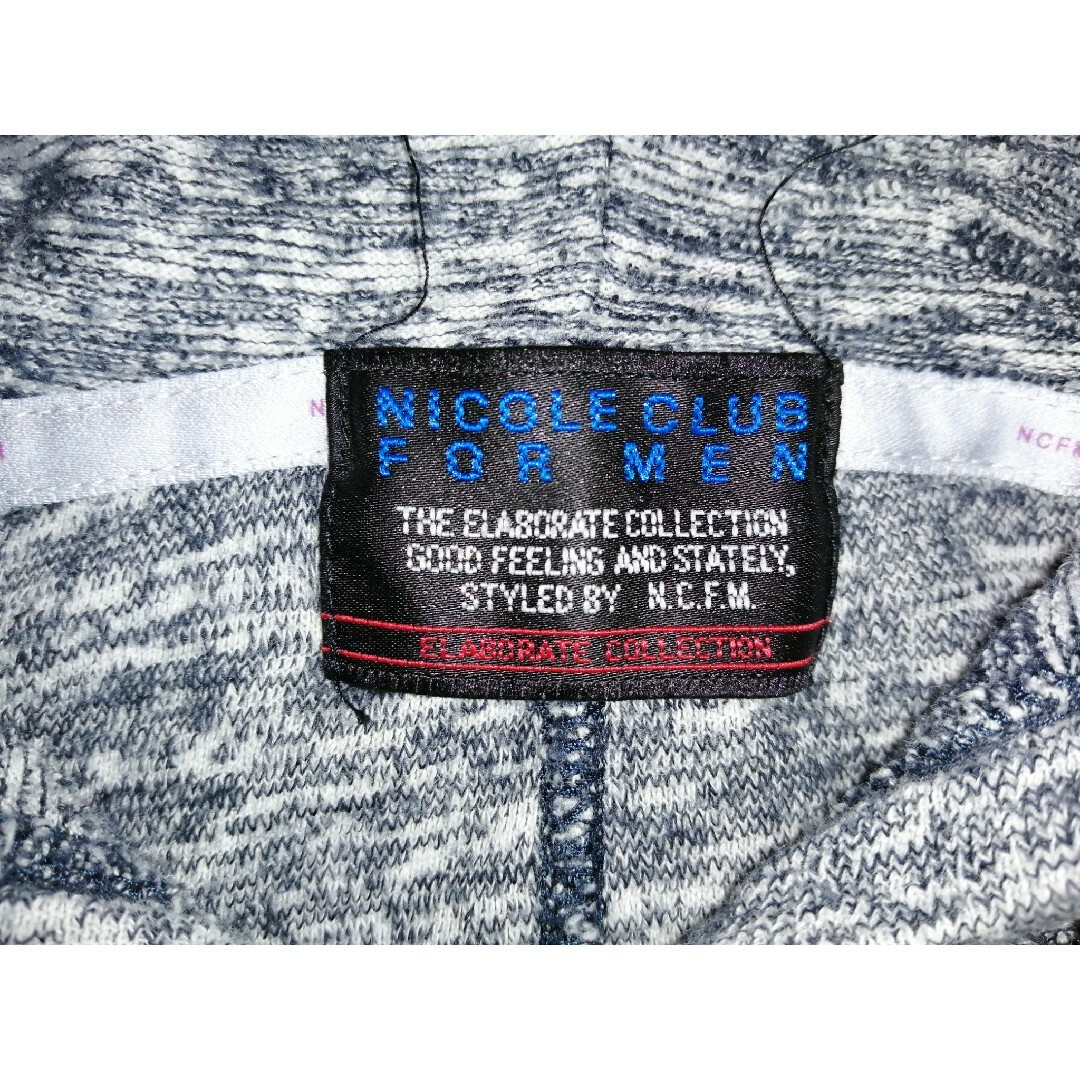 NICOLE CLUB FOR MEN(ニコルクラブフォーメン)のNICOLE CLUB FOR MEN/ニコル/パーカー/フード/アウター メンズのトップス(パーカー)の商品写真