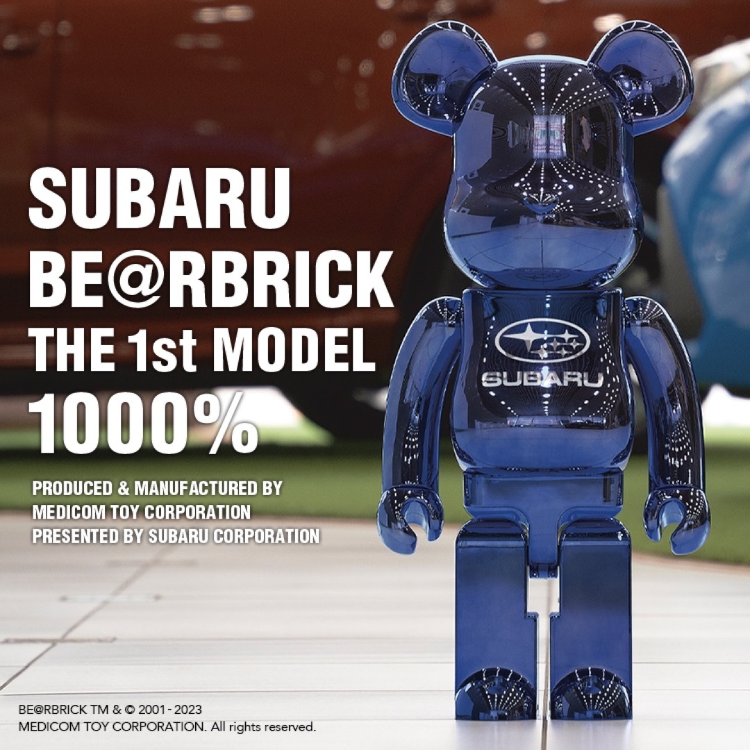 BE@RBRICK - SUBARU BE@RBRICK THE 1st MODEL 1000%の通販 by マホ's