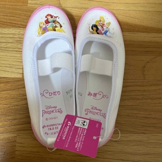 ディズニー(Disney)の西松屋　ディズニー　プリンセス　上靴 上履き　ピンク 18 cm 女の子(スクールシューズ/上履き)
