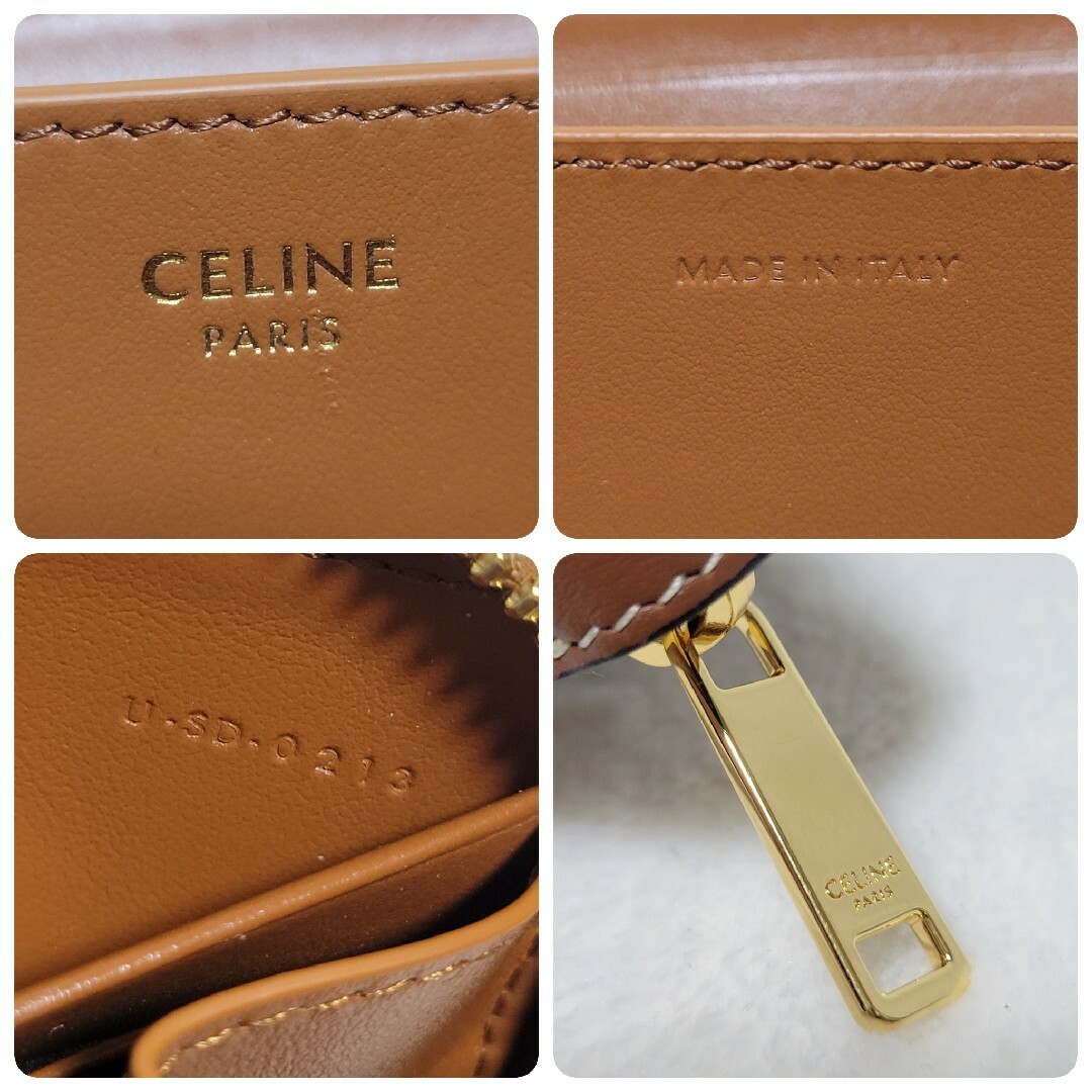 新品同様 箱付き セリーヌ コインケース コンパクトジップ 新品同様 箱付き セリーヌ コインケース コンパクトジップ