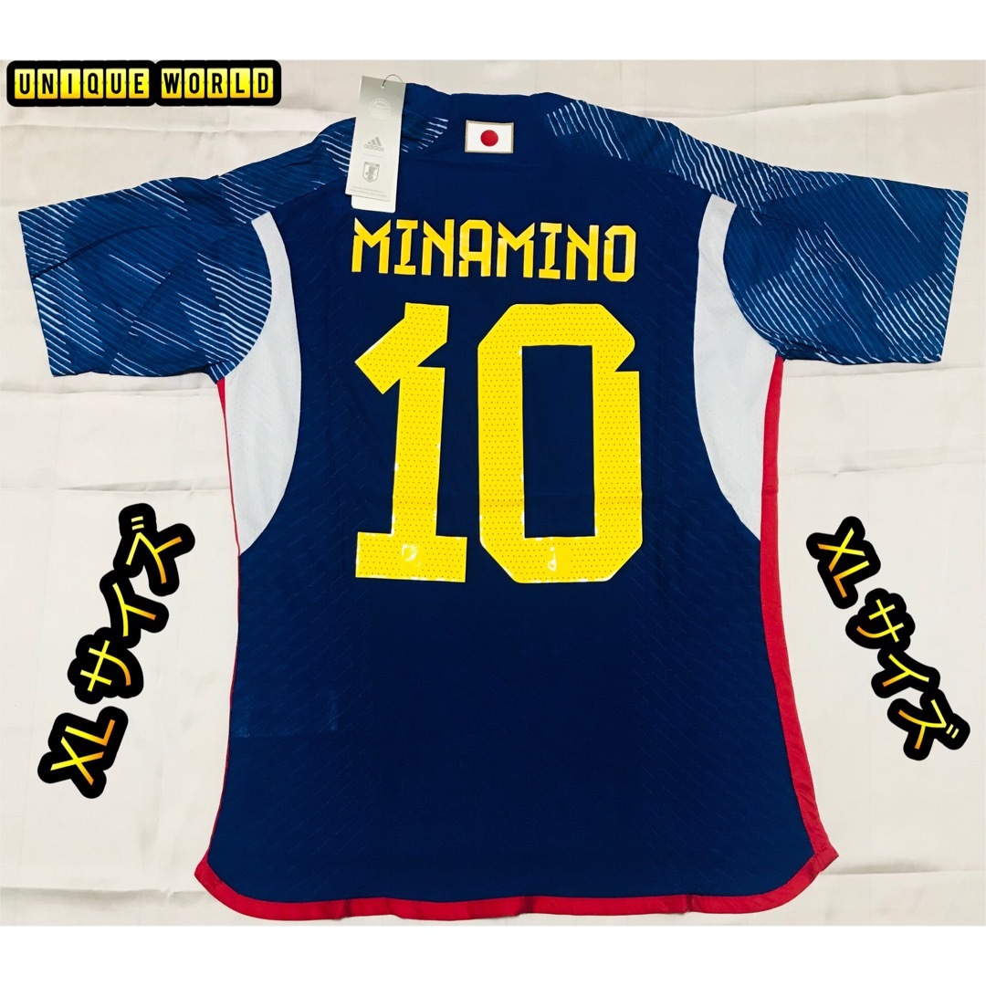 サッカー日本代表ユニフォーム#10 MINAMINO(南野 拓実) XL サイズ - ウェア