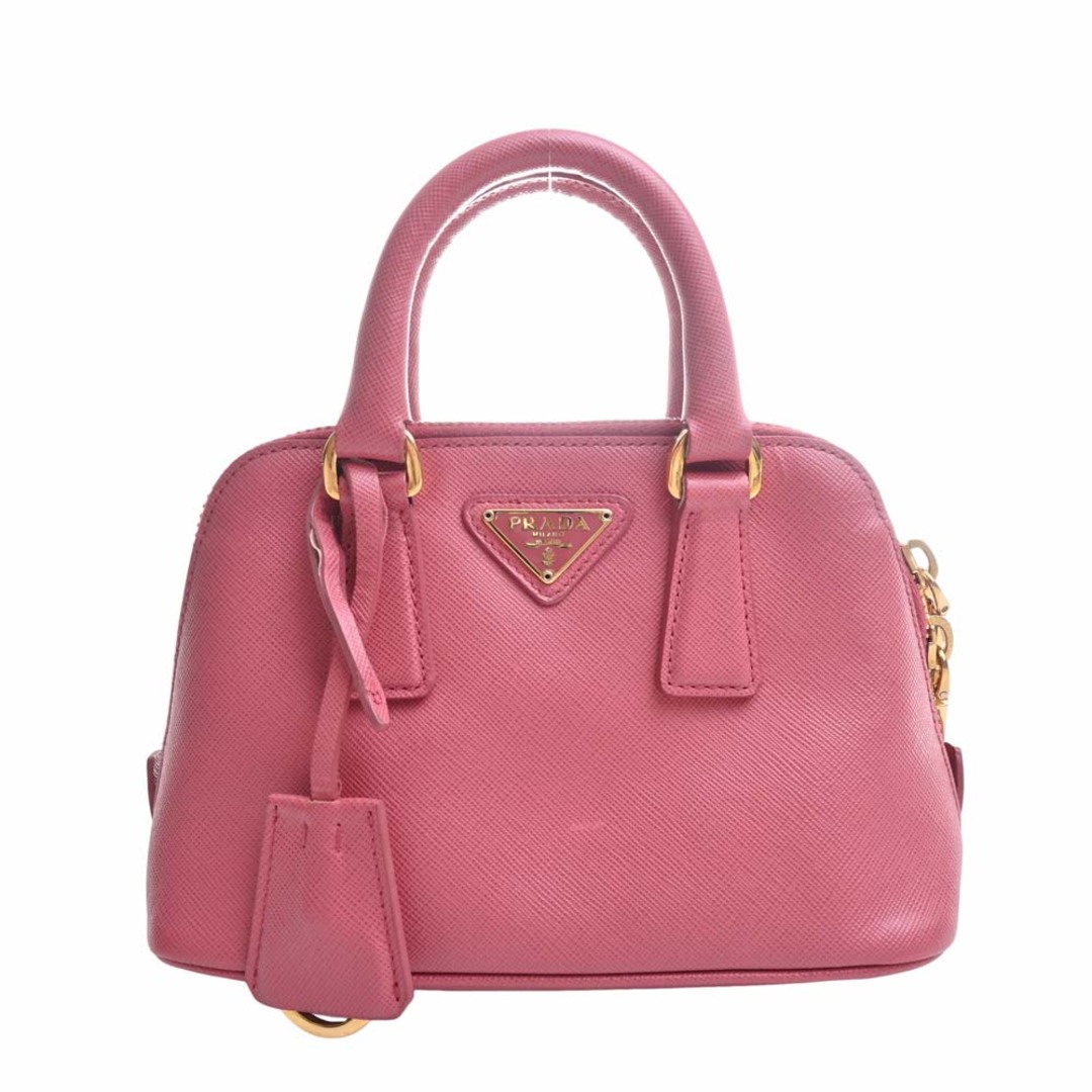 PRADA - 【中古】PRADA プラダ サフィアーノ 2WAY ミニハンドバッグ