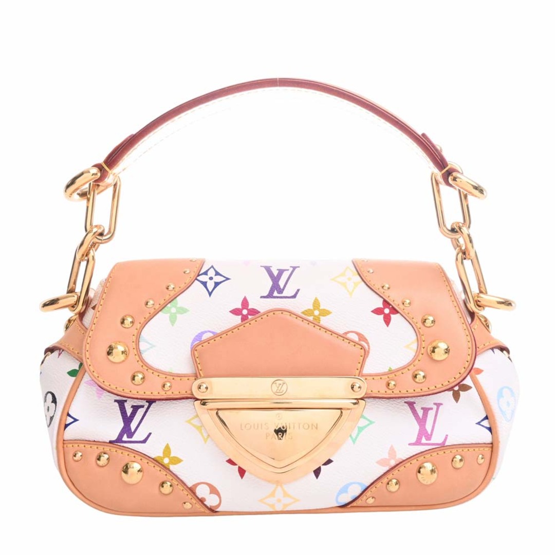 LOUIS VUITTON ルイヴィトン モノグラム マルチカラー マリリン ショルダーバッグ M40127 ブラウン/ホワイト byバッグ