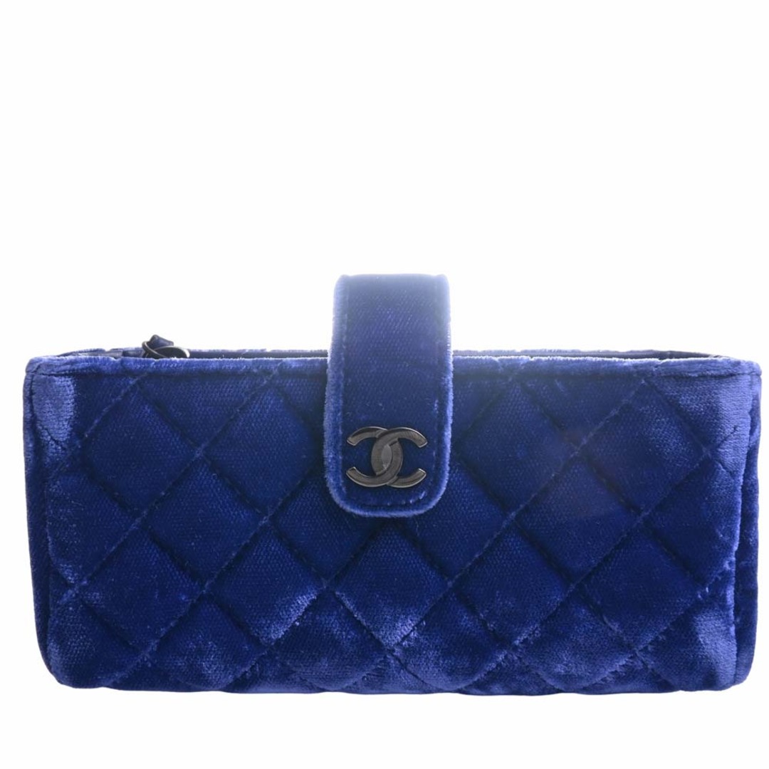 CHANEL - 【中古】CHANEL シャネル ベロア マトラッセ ココマーク ...