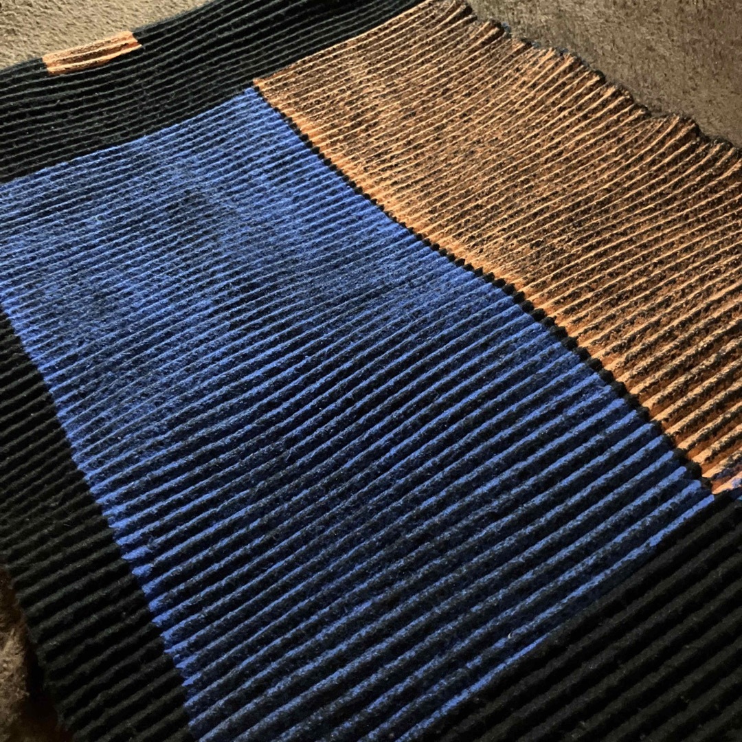 激レア 80s〜vintage ISSEY MIYAKE 大判デザインshawl