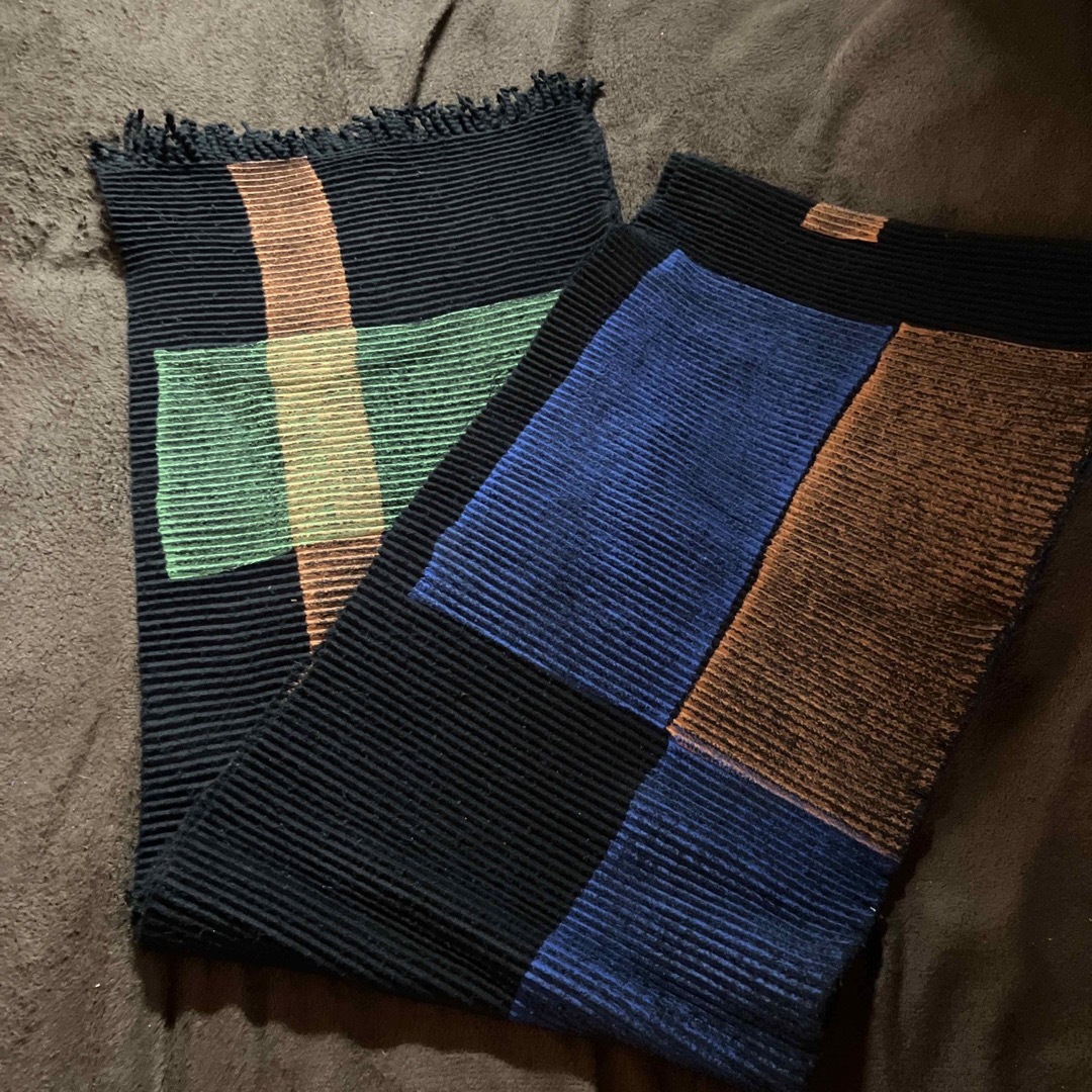 激レア 80s〜vintage ISSEY MIYAKE 大判デザインshawl