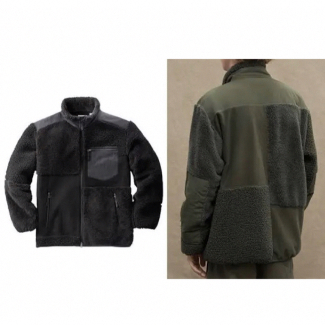 Engineered Garments(エンジニアードガーメンツ)の値下げUNIQLO ユニクロエンジニアドガーメンツ　ボアフリースジャケット　XL メンズのジャケット/アウター(ブルゾン)の商品写真