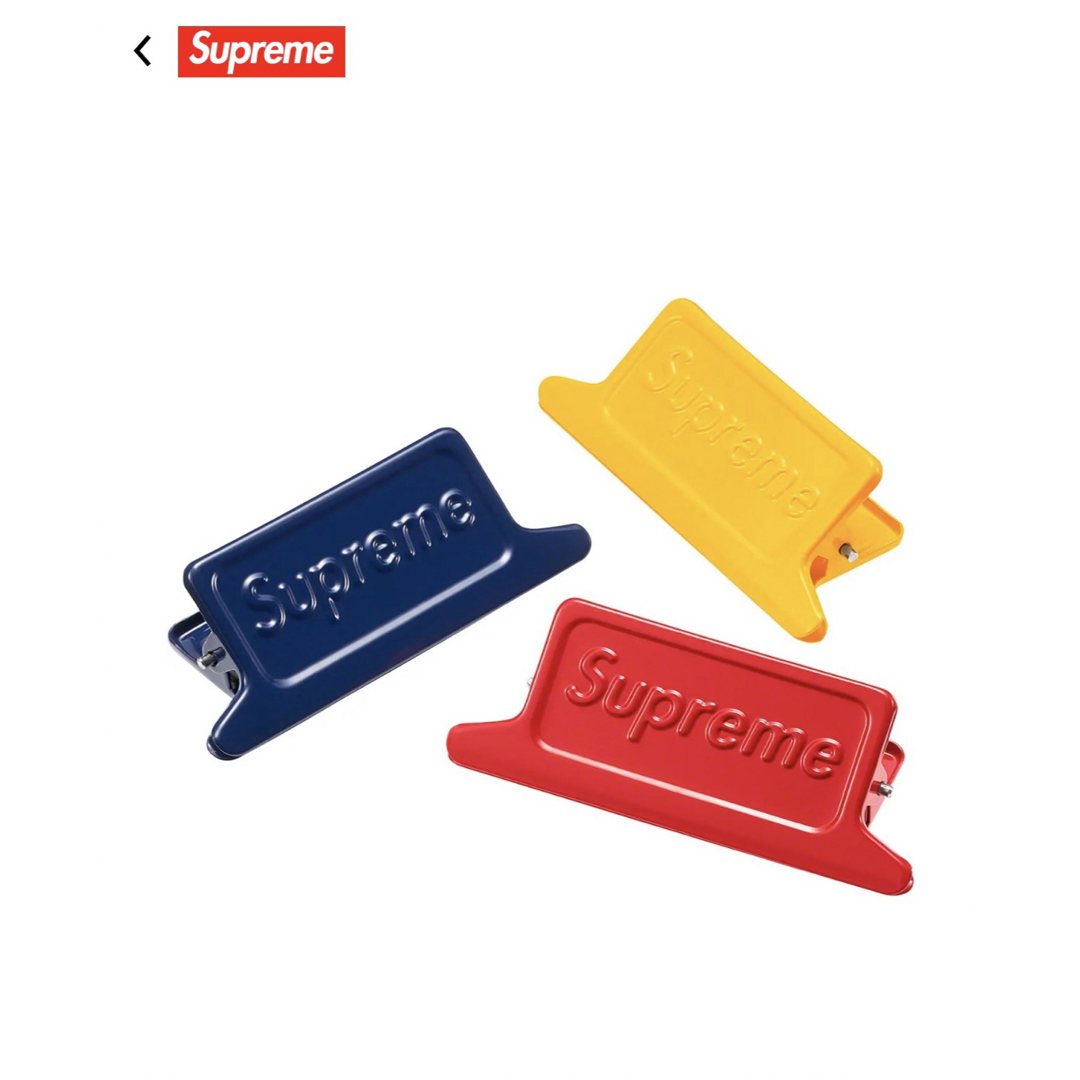 Supreme(シュプリーム)のSupreme®/Dulton Small Clips (Set of 3) メンズのファッション小物(その他)の商品写真