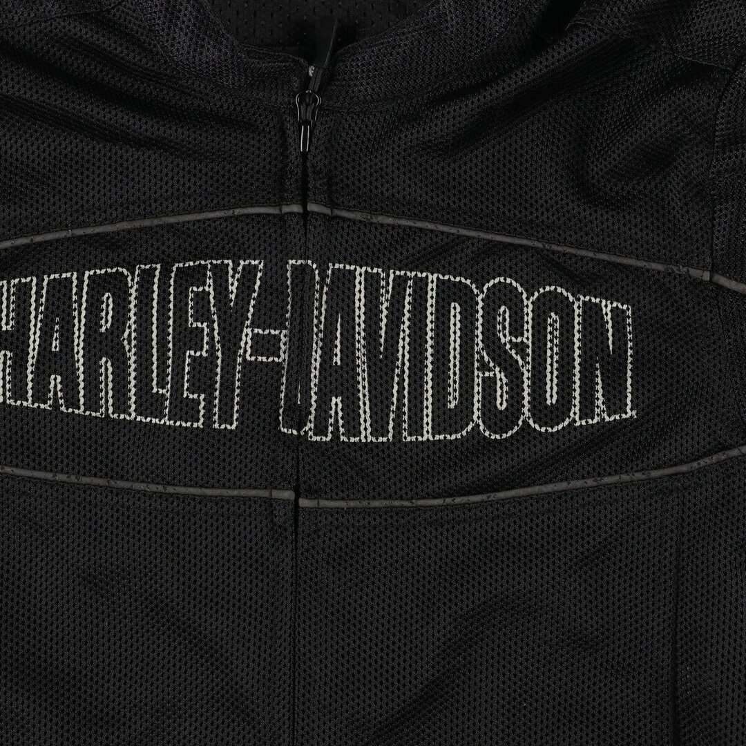 Harley Davidson(ハーレーダビッドソン)の古着 ハーレーダビッドソン Harley-Davidson 両面プリント メッシュ レーシングジャケット メンズL /eaa372215 メンズのジャケット/アウター(その他)の商品写真