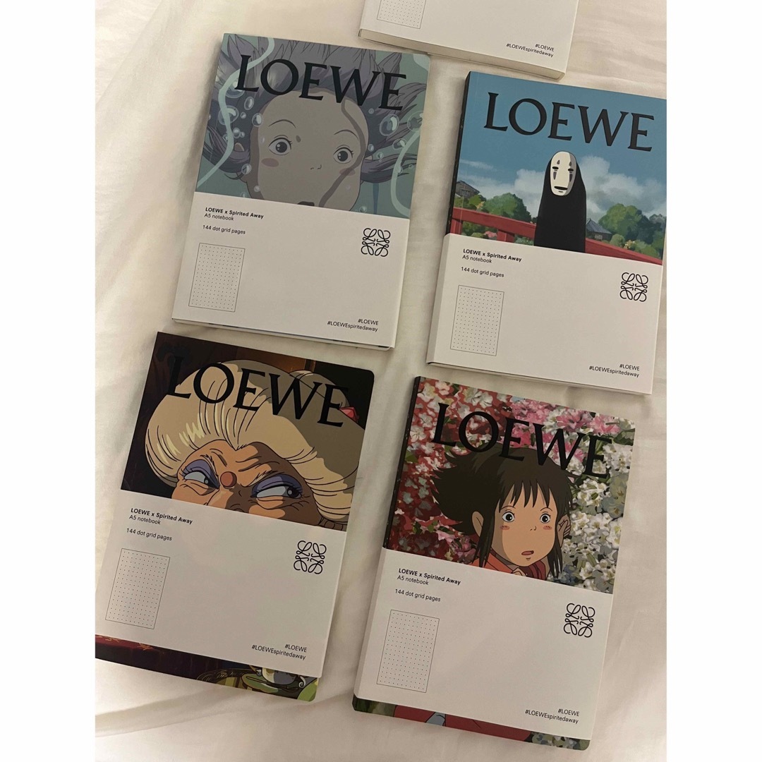 LOEWE(ロエベ)の千と千尋の神隠し　loewe ノート エンタメ/ホビーのコレクション(ノベルティグッズ)の商品写真