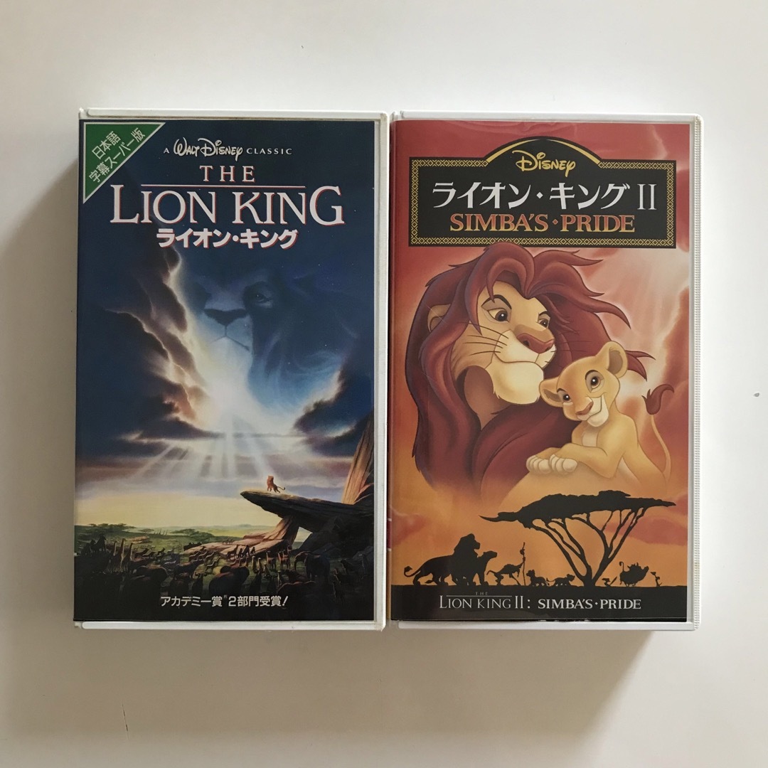ライオンキング・ライオンキング2 VHS エンタメ/ホビーのDVD/ブルーレイ(キッズ/ファミリー)の商品写真