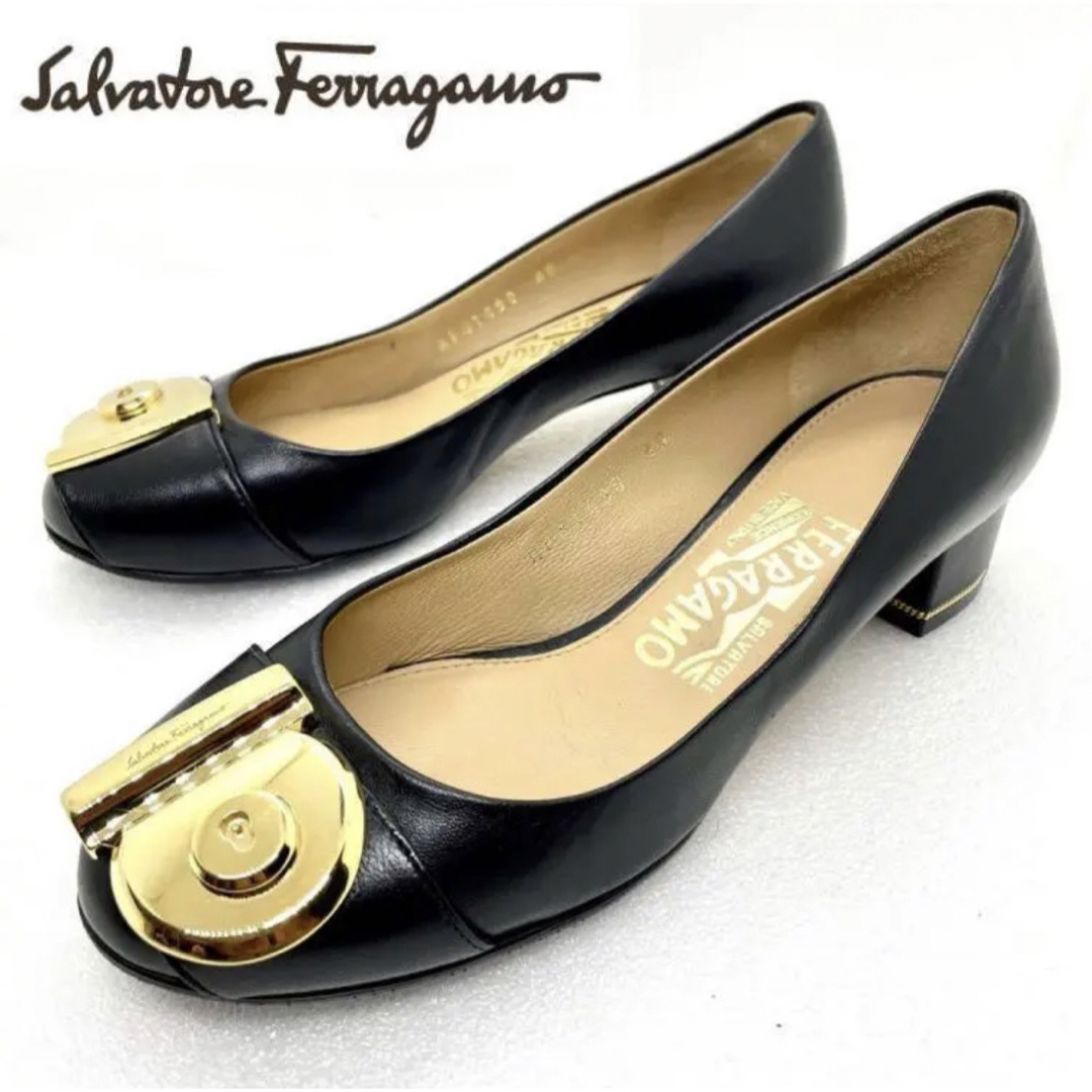 Salvatore Ferragamo - 美品 サルヴァトーレフェラガモ ビッグ ...