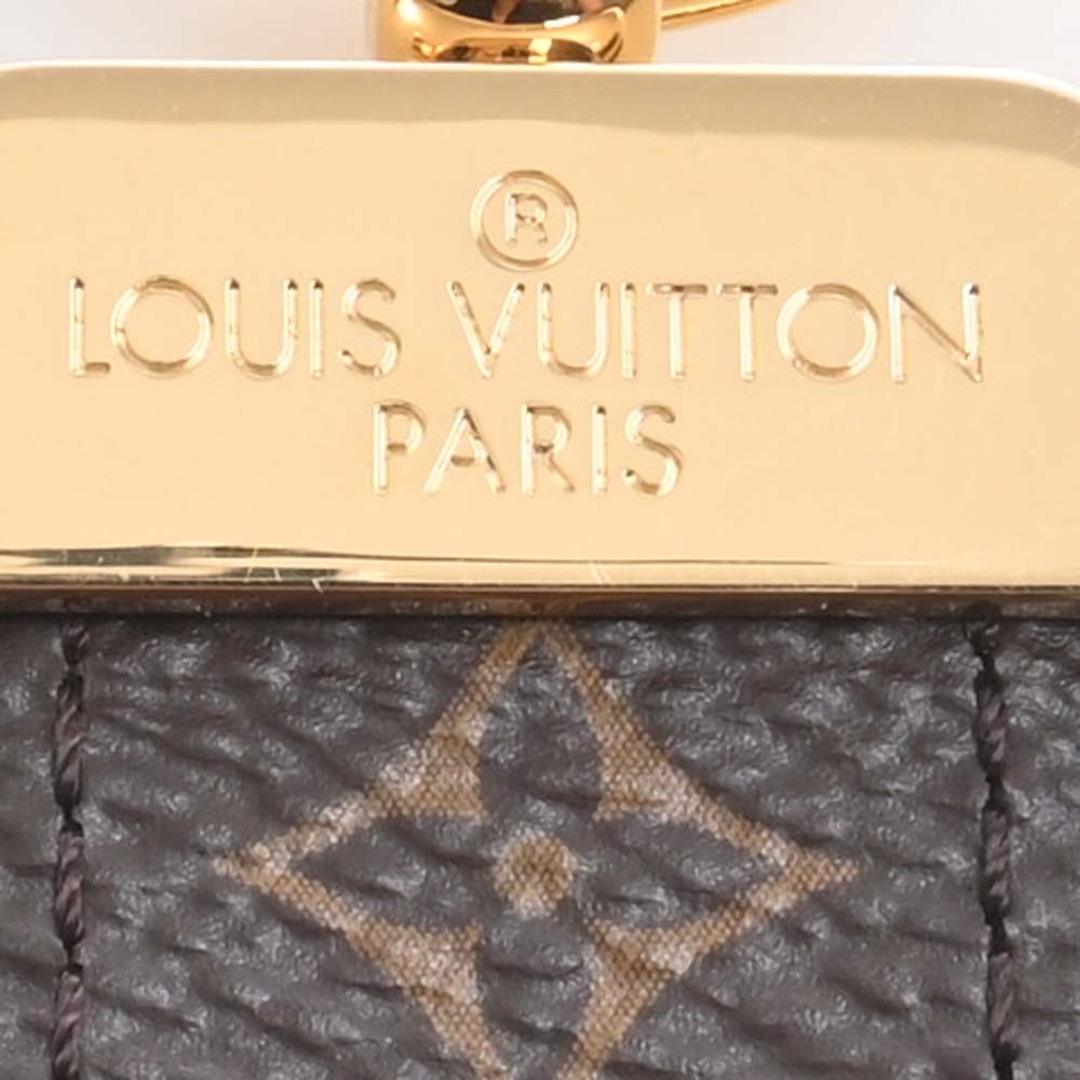 【中古】LOUIS VUITTON ルイヴィトン モノグラム ドラゴンヌ キーホルダー キーリング M65221 ブラウン by