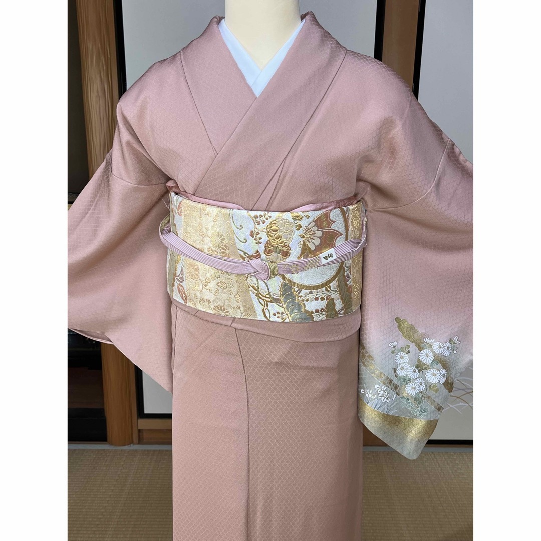 正絹 上品な訪問着♦️-