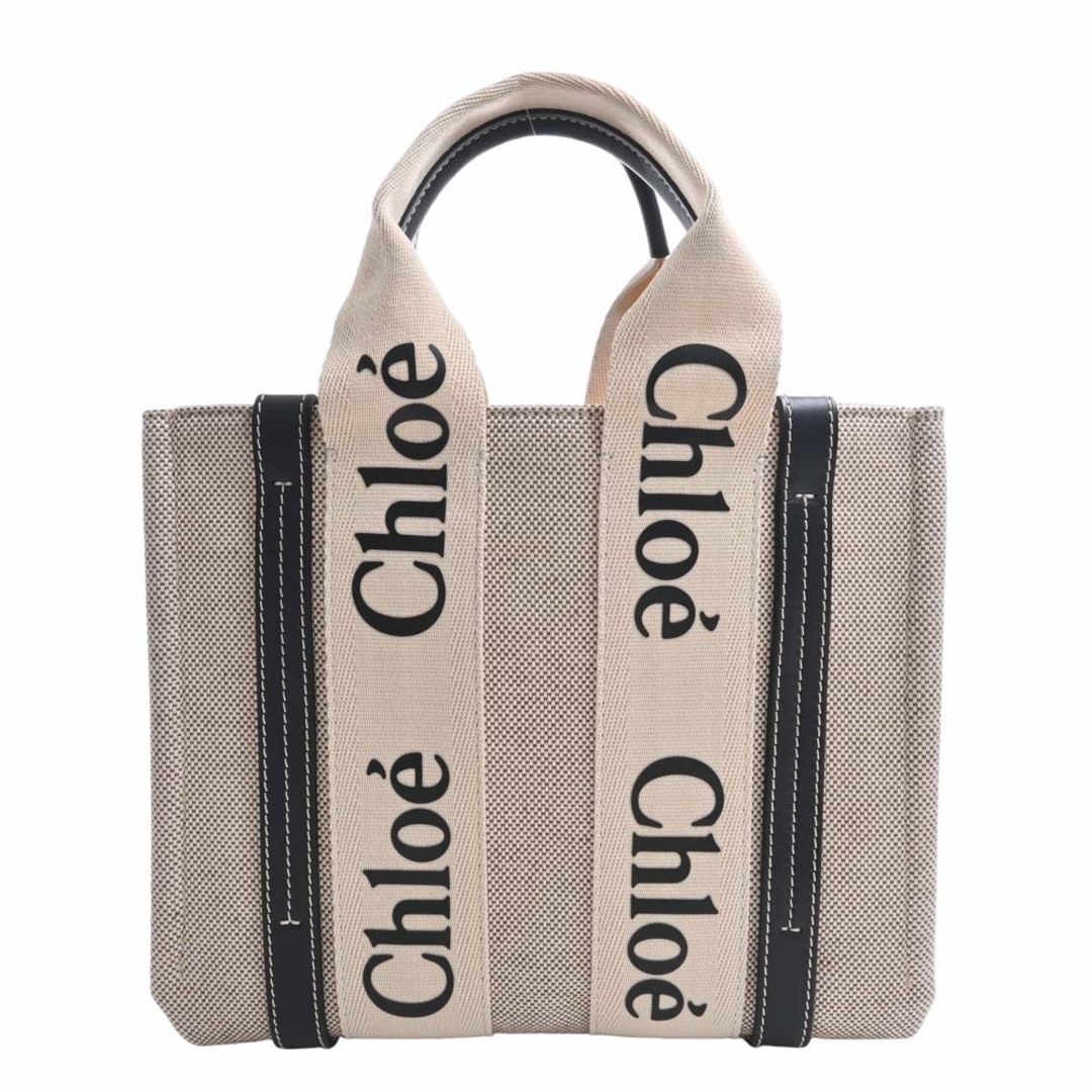 Chloe - 【中古】Chloe クロエ キャンバス レザー ウッディ woody