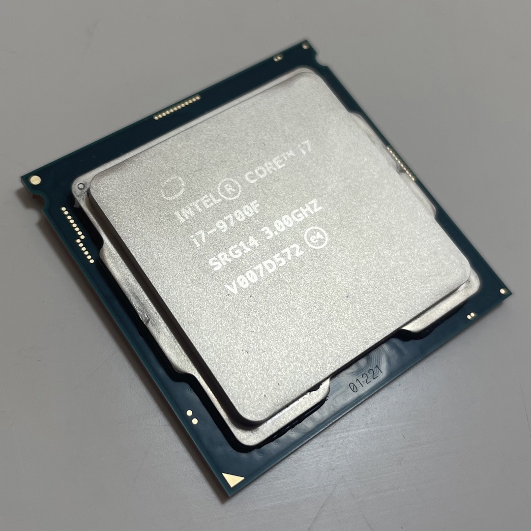 CPU intel core i7-9700F POSTチェック済 572PC/タブレット