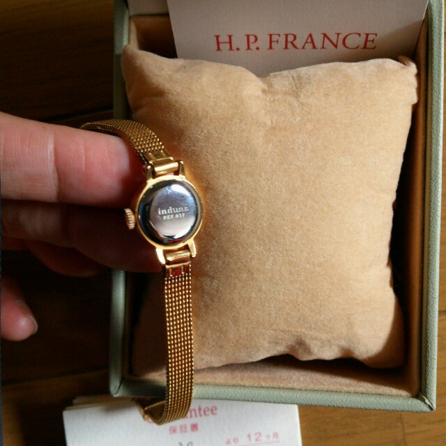 H.P.FRANCE(アッシュペーフランス)のくろさん専用❗H.P.FRANCE induna 時計 レディースのファッション小物(腕時計)の商品写真