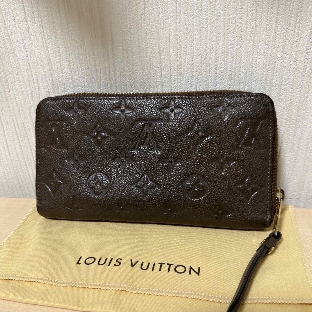 LOUIS VUITTON  ﾎﾟﾙﾄﾌｫｲﾕ•ｽｸﾚｯﾄﾛﾝ  長財布