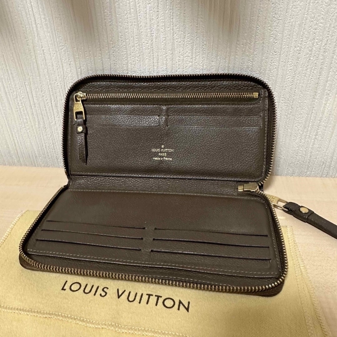 LOUIS VUITTON  ﾎﾟﾙﾄﾌｫｲﾕ•ｽｸﾚｯﾄﾛﾝ  長財布