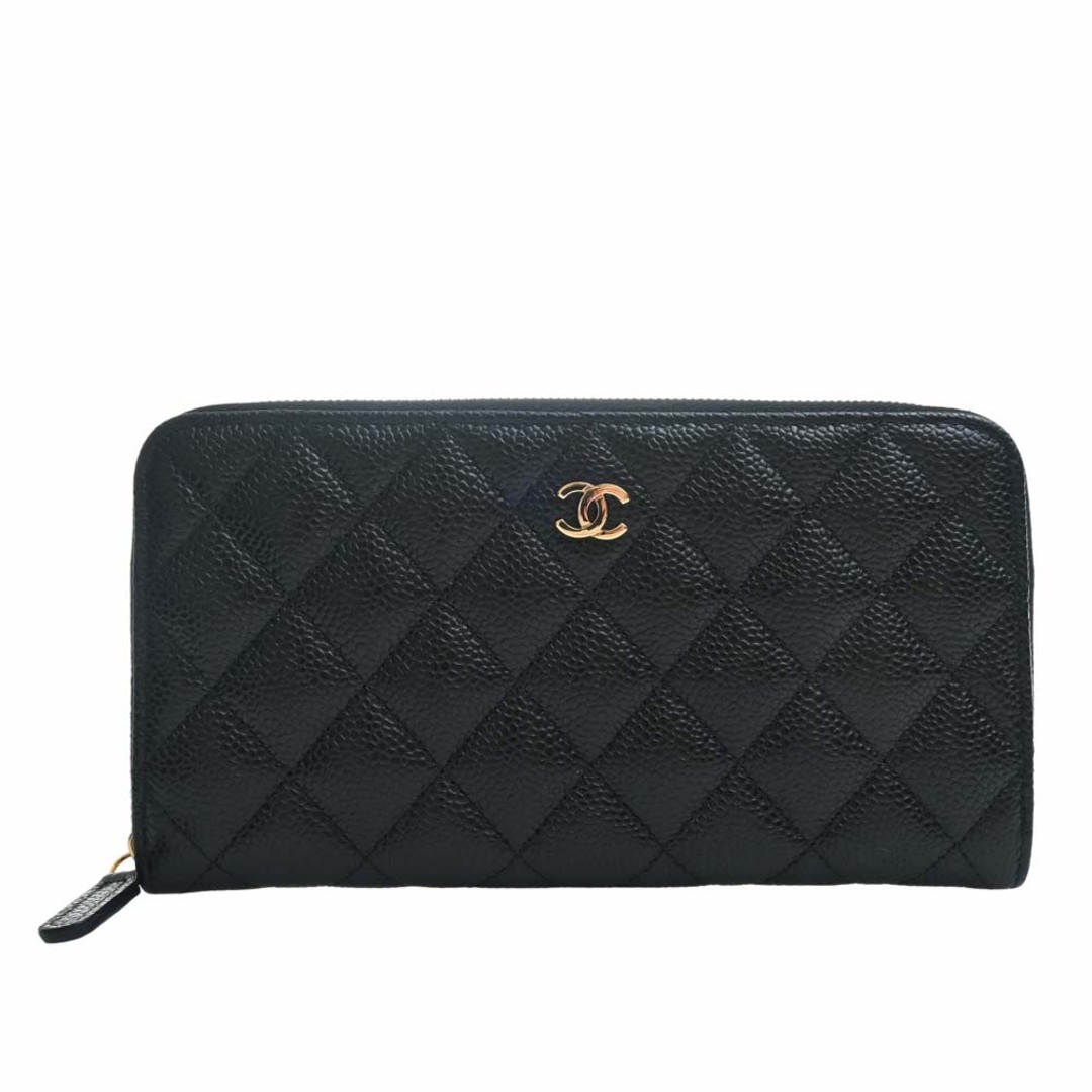 CHANEL - 【中古】CHANEL シャネル キャビアスキン マトラッセ ココ