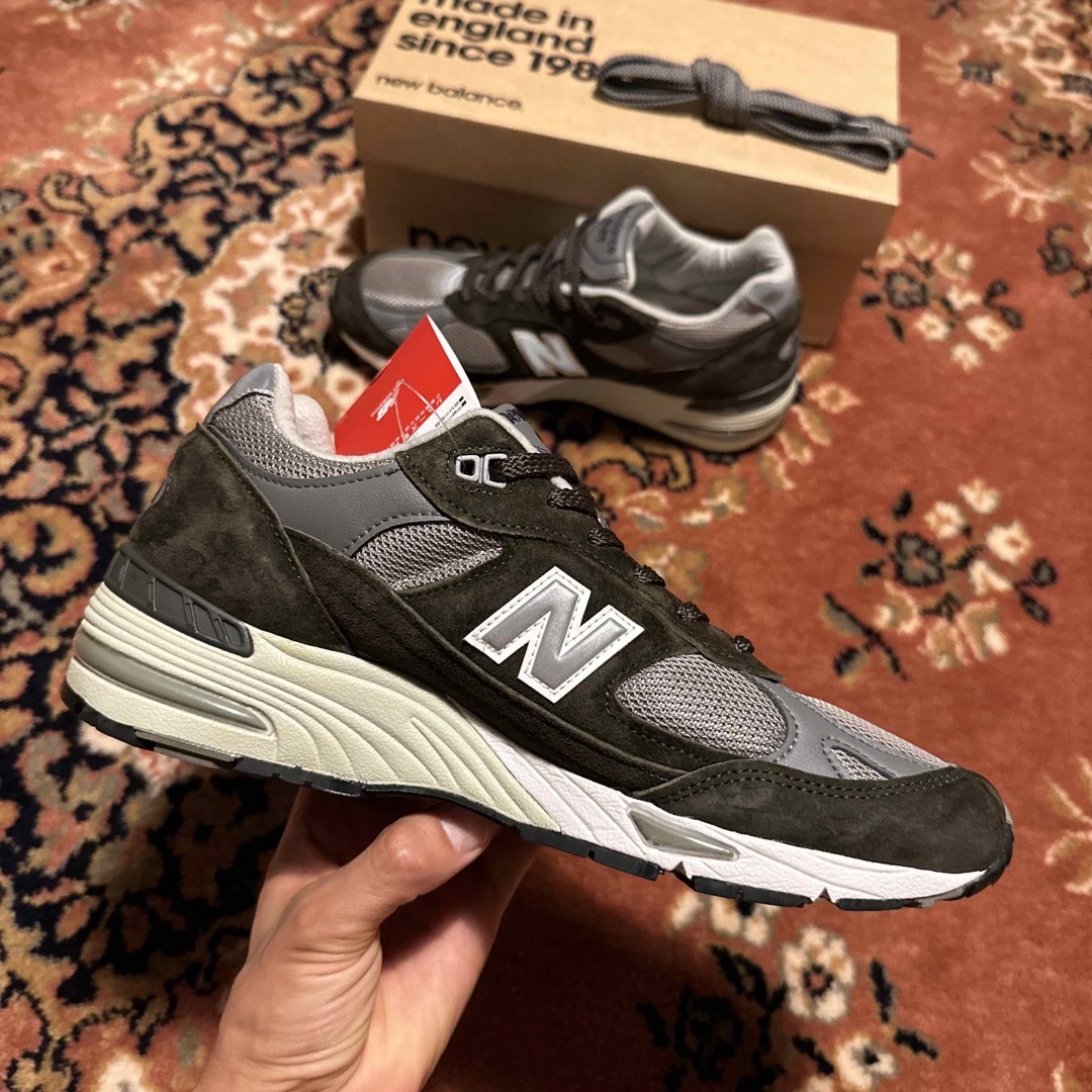 New Balance - 【極美品】NEW BALANCE M991OLG ニューバランス カーキの通販 by muroの店｜ニューバランス