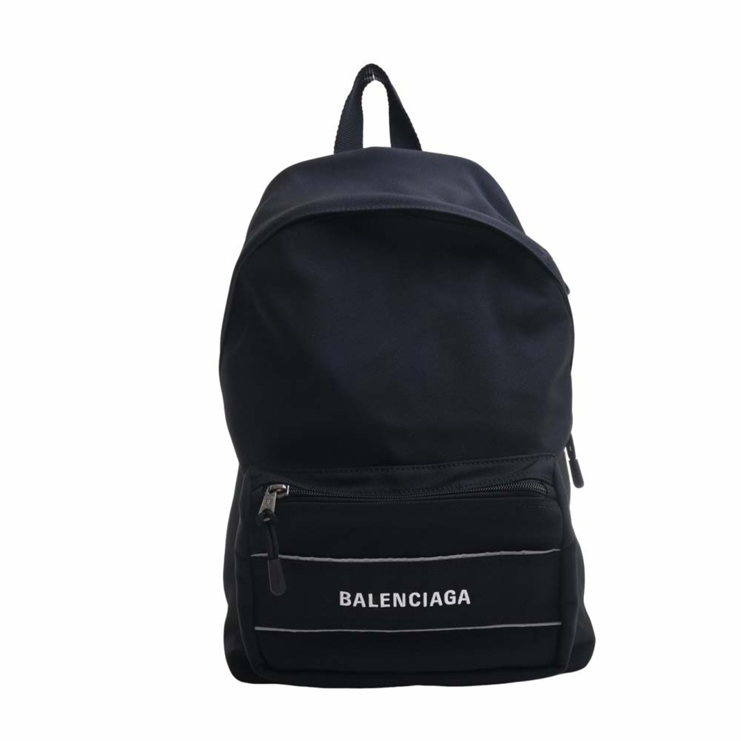 Balenciaga バレンシアガ ナイロン ロゴ 2WAY ショルダーバッグ リュックサック 638106 ブラック by