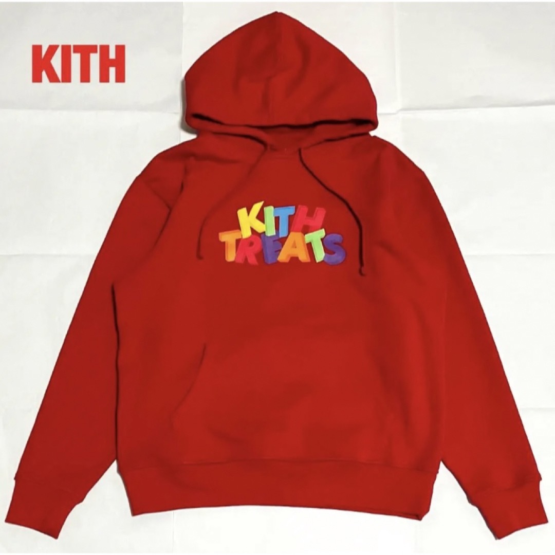 KITH　キス　TREATS 3D HOODIE　パーカー　カラフルロゴ　裏起毛