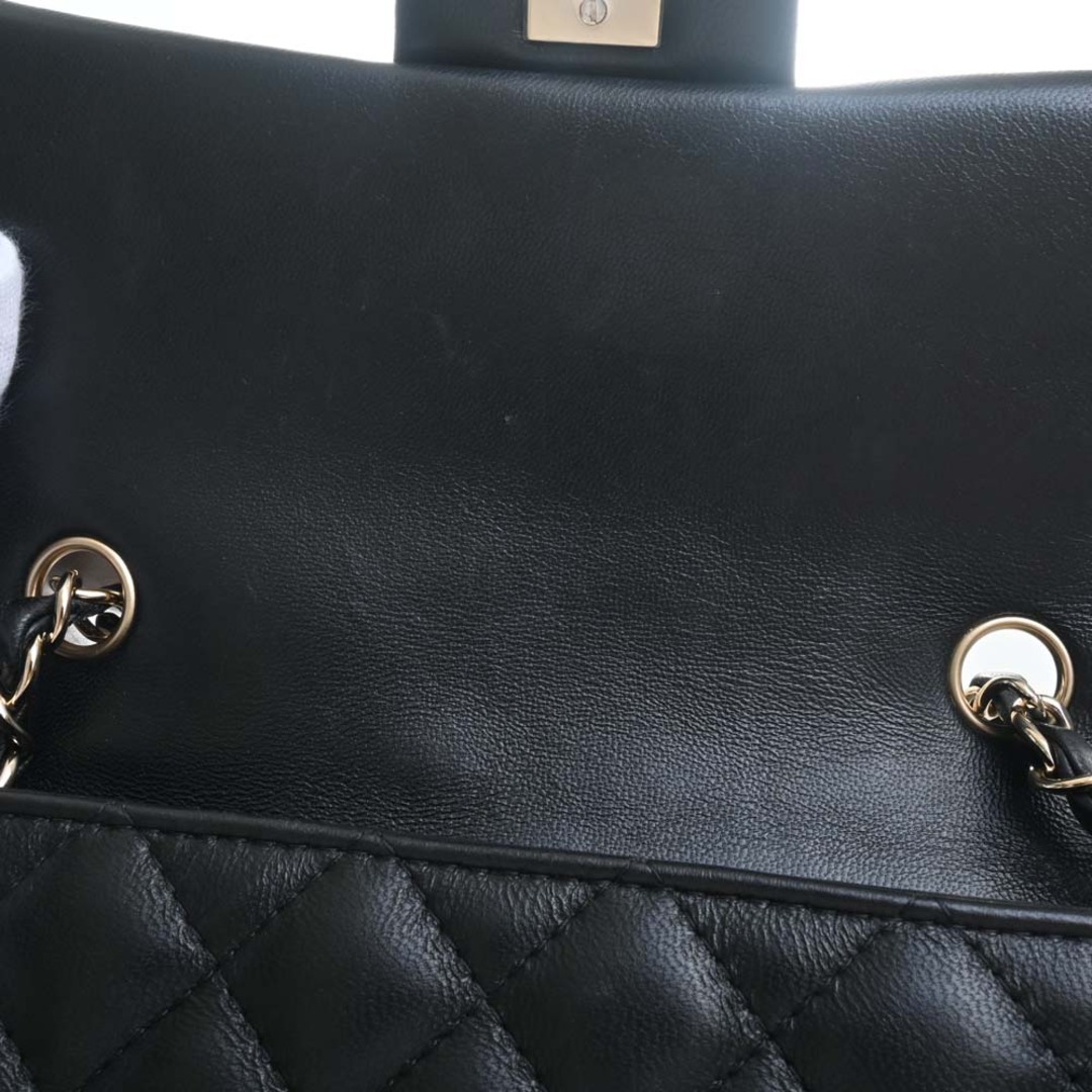 CHANEL - 【中古】CHANEL シャネル ラムスキン ミニマトラッセ ココ