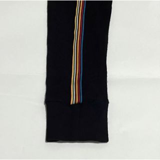 Paul Smith ストライプテープ ウールスムース パーカ ブラック XL