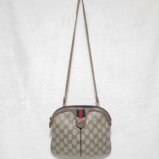 Gucci - 【極美品】オールドグッチショルダーバッグ シェリーライン GG