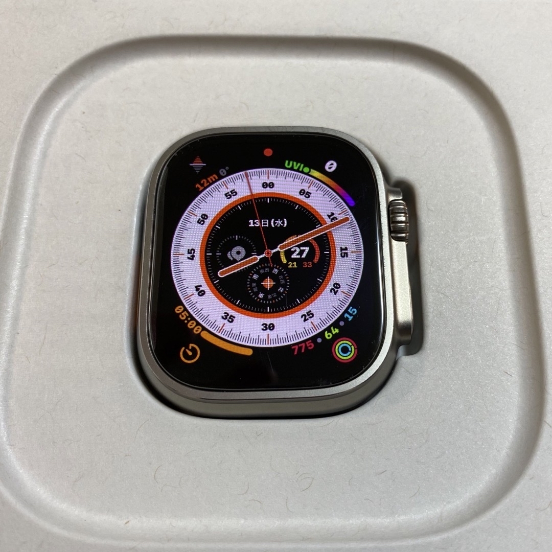 Apple Watch Ultra オーシャンバンド ミッドナイト 本体-