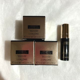 ランコム(LANCOME)の★LANCOME★レクストレアイバーム5ml×3個＆コンセントレート5ml×1本(アイケア/アイクリーム)