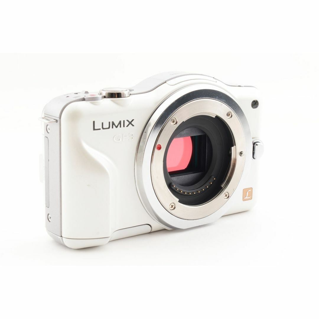 Panasonic LUMIX DMC-GF3 ミラーレス一眼 ホワイト ボディ 2