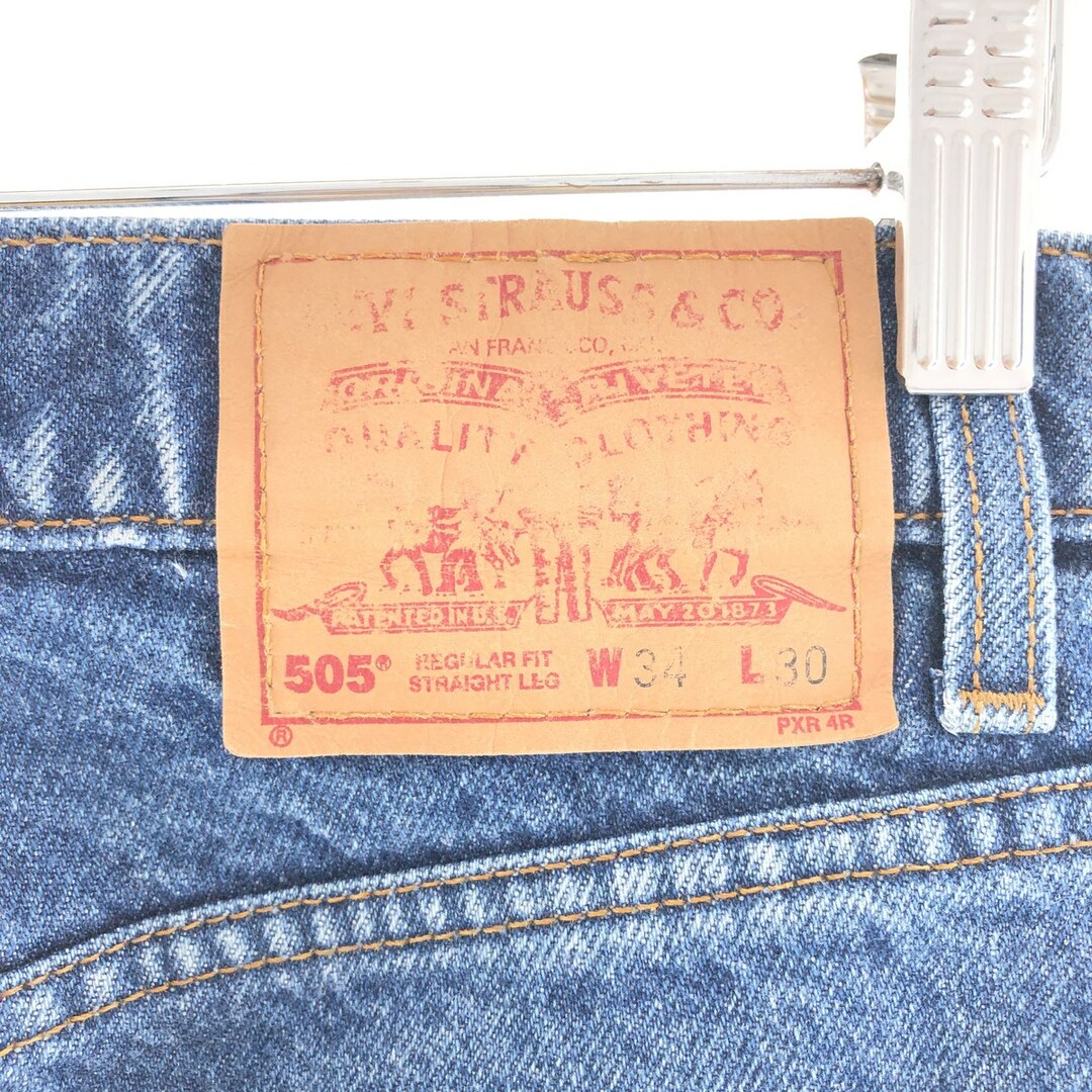 Levi's リーバイス 505 USA製 90s w34 L30