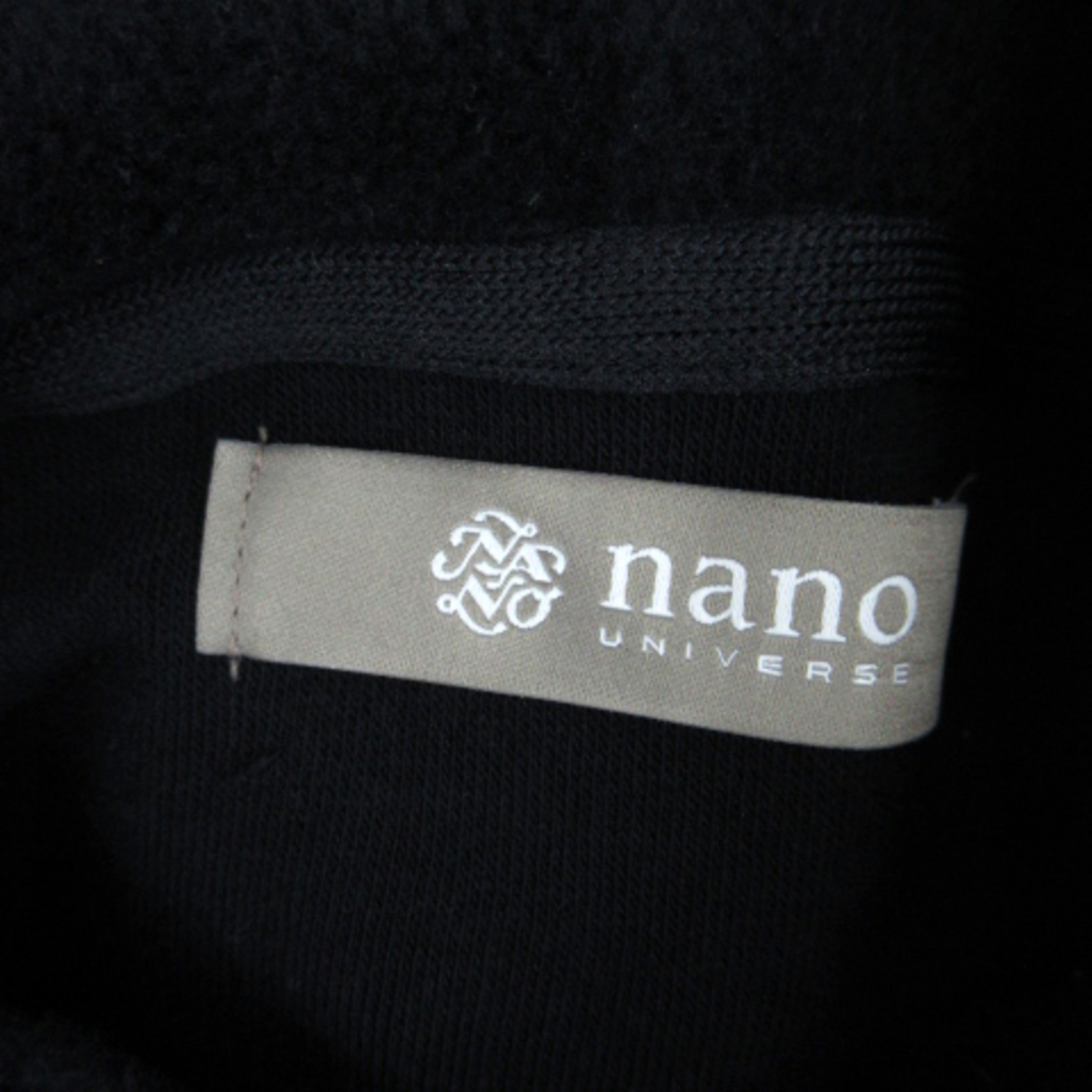 nano・universe(ナノユニバース)のナノユニバース パーカー プルオーバー 長袖 フリース S 紺 ネイビー メンズのトップス(パーカー)の商品写真